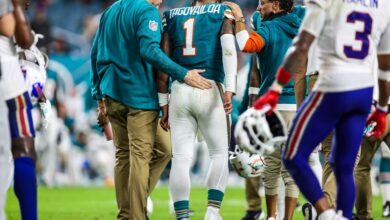 No special measures taken for Tua Tagovailoa as Miami Dolphins announce path for quarterback's concussion return