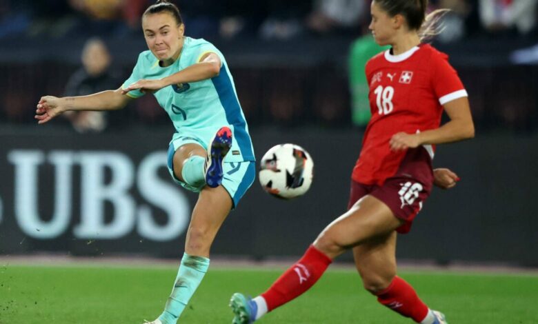 Post-Olympic hangover continues as 'sedentary' Matildas fail as nervous defense proves costly in Swiss Miss