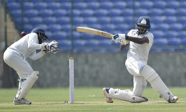 Sai Sudarshan gave a big blow to Delhi with his first double century.