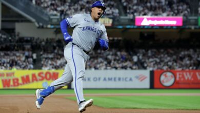 Salvador Perez is back where he wants to be: playing October baseball in Kansas City