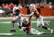 Top 25 roundup: No. 5 Georgia upsets No. 1 Texas