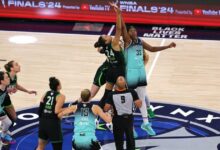 WNBA Finals scores and live updates: Lynx take lead over Liberty early in Game 3 at Target Center