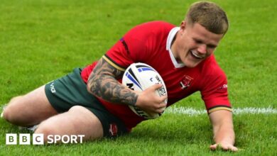 Ashton Robinson scores for Wales