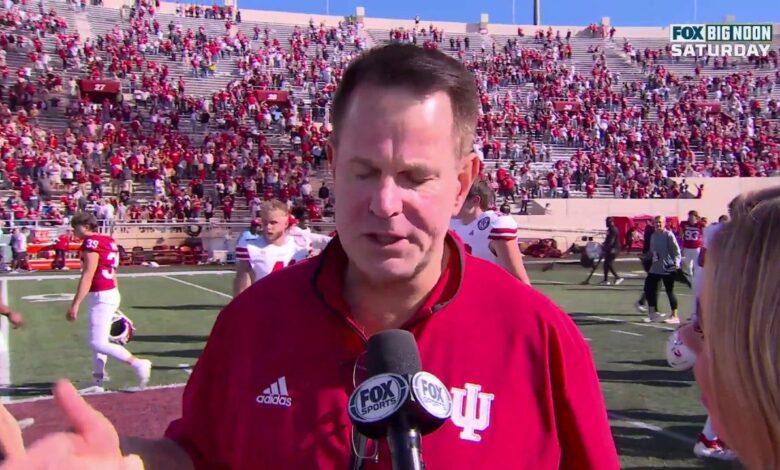 'We played with great energy and took it to them!' - Curt Cignetti recaps Indiana's dominant win over Nebraska