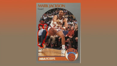 Why do I have a unique 1990 Mark Jackson basketball card?