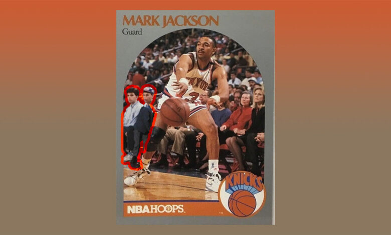 Why do I have a unique 1990 Mark Jackson basketball card?