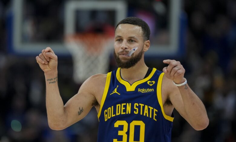 Why does Steph Curry chew her mouthguard and what do her tattoos mean? NBA superstar explains the ritual