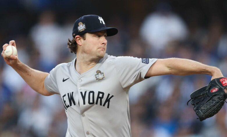 Yankees rumors: Gerrit Cole starting MLB World Series G4 'not on the radar at all'