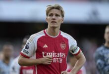 Arteta hints at return of Arsenal captain Odegaard after two-month injury layoff