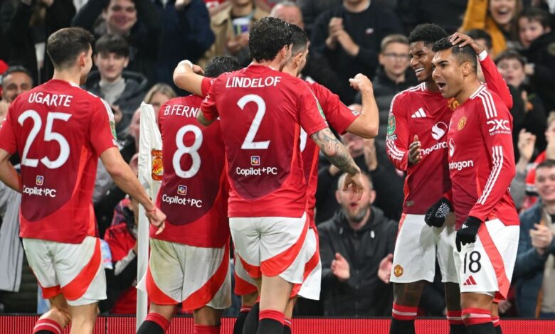 Carabao Cup victory does not disappoint Man United players