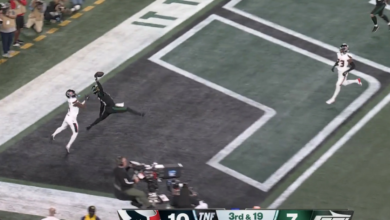 Garrett Wilson's absurd 1-handed TD is the NFL catch of the year